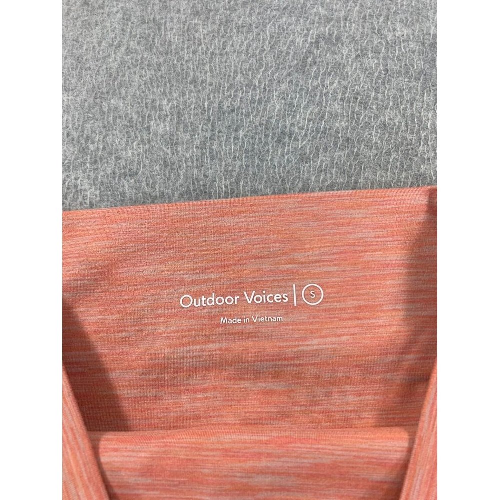 Outdoor Voices 7/8 Compression Running Training Leggings (Women's Small) Pink - Picture 3 of 11